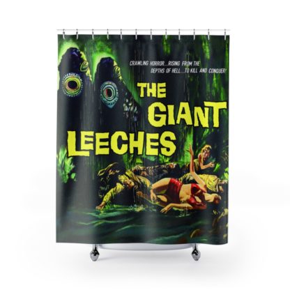 Giant Leeches Shower Curtain