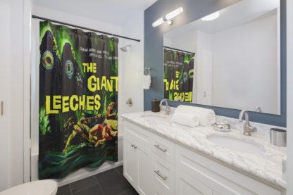 Giant Leeches Shower Curtain - Image 2