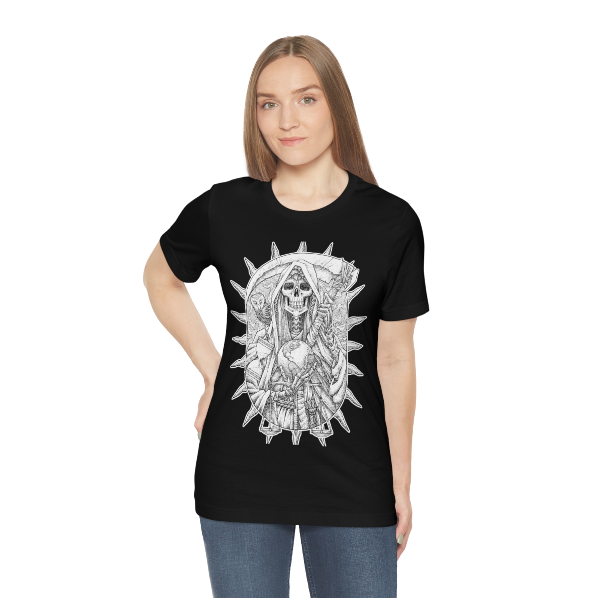 Santa Muerte T-shirt - Dark Comforts